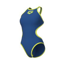 ARENA Woman One Piece ONE BIGLOGO 001198 860 Neon Blue Soft Green