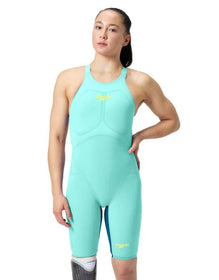 SPEEDO Woman Open Back Competition LZR PURE VALOR 2.0 15859 18470 Artic Blu