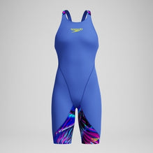 SPEEDO Fastskin Junior LZR Ignite Kneeskin Open Back  13439 15334 Blue Pink