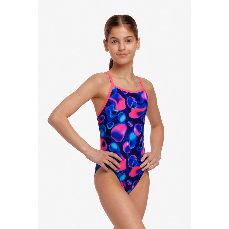 FUNKITA Girls Strap One Piece Liquid Lights FS16G71655