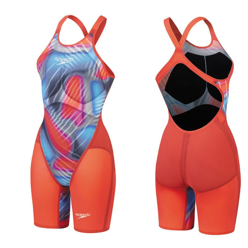 SPEEDO Woman Open Back Competition LZR PURE VALOR 2.0 15859 H784 Red/Blue